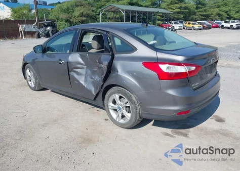 2014 Ford Focus Se z USA, uszkodzony, nr VIN 1FADP3F25EL215456